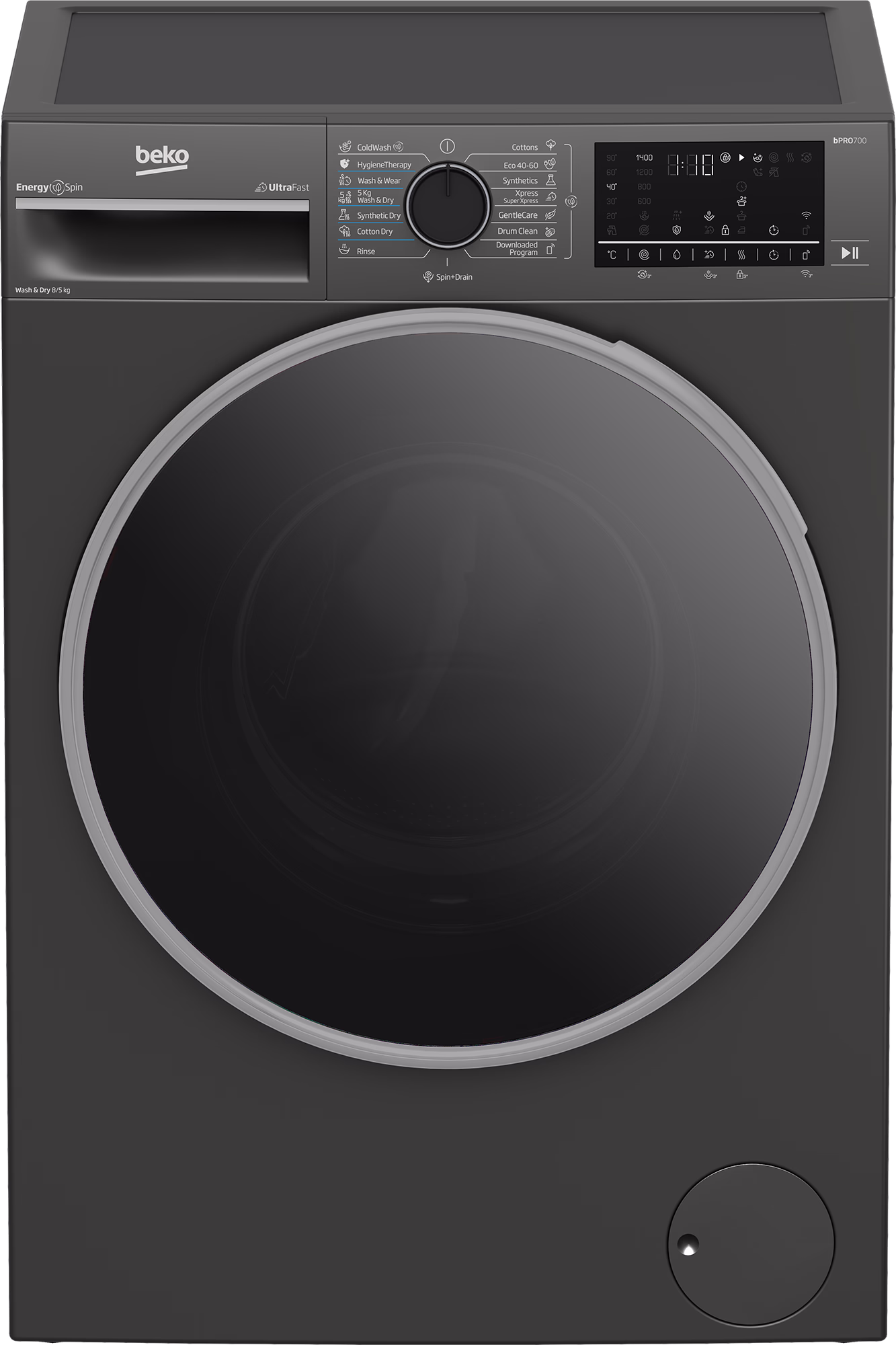 Mașină de spălat rufe cu uscător Beko B7DFT68442M ES