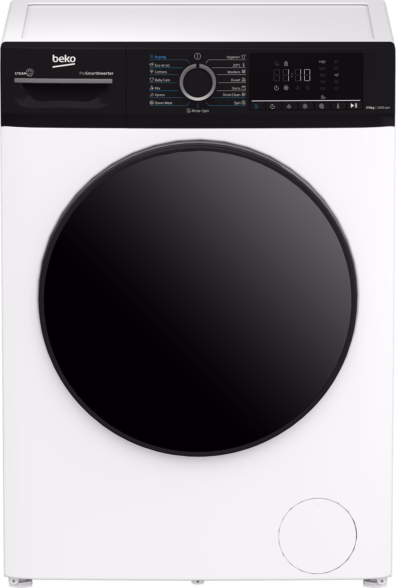 Mașină de spălat rufe cu uscător Beko BMM5DFO5741WPB